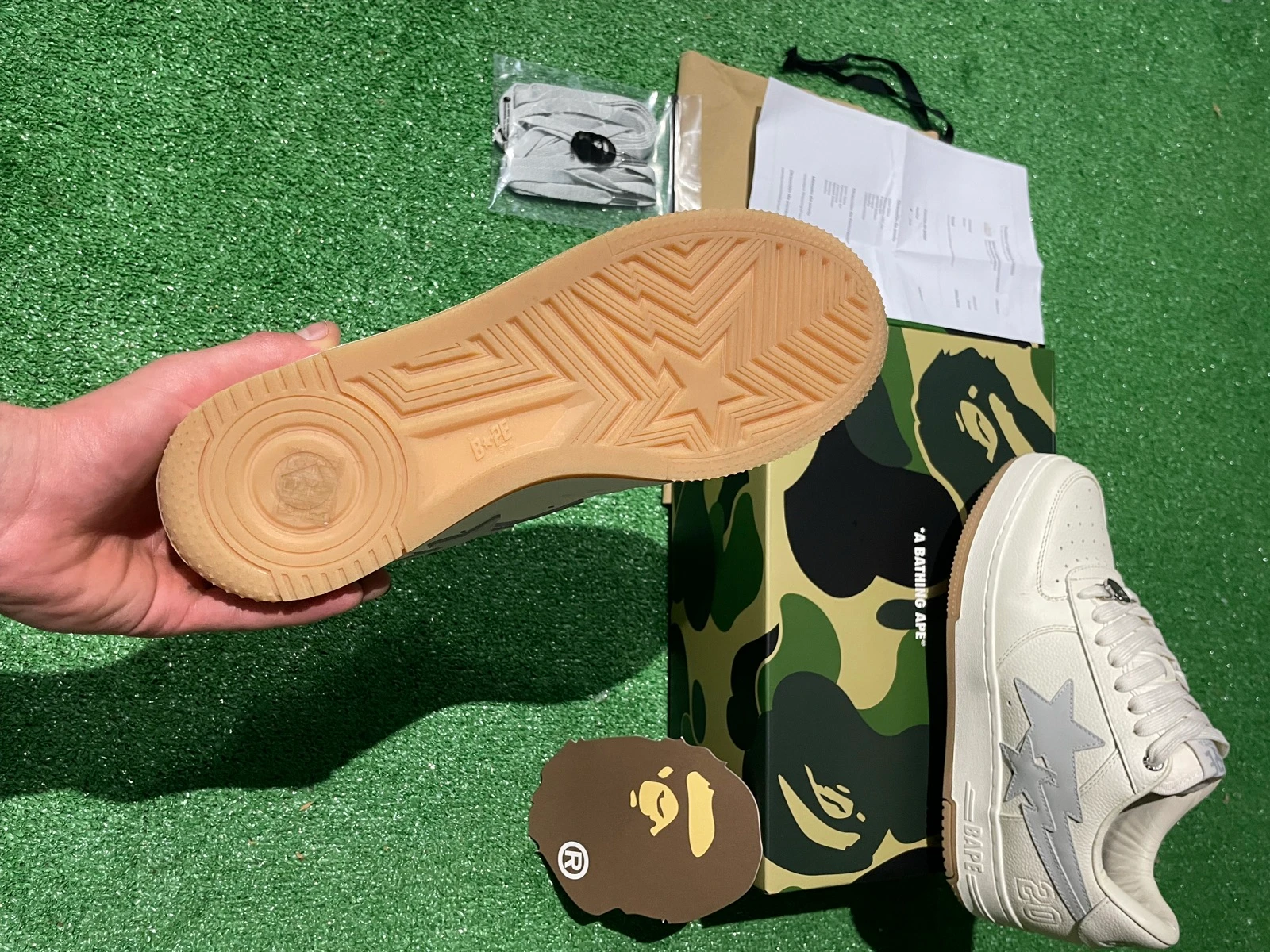 Tênis Bapesta x Highsnobiety Originais – photo 9